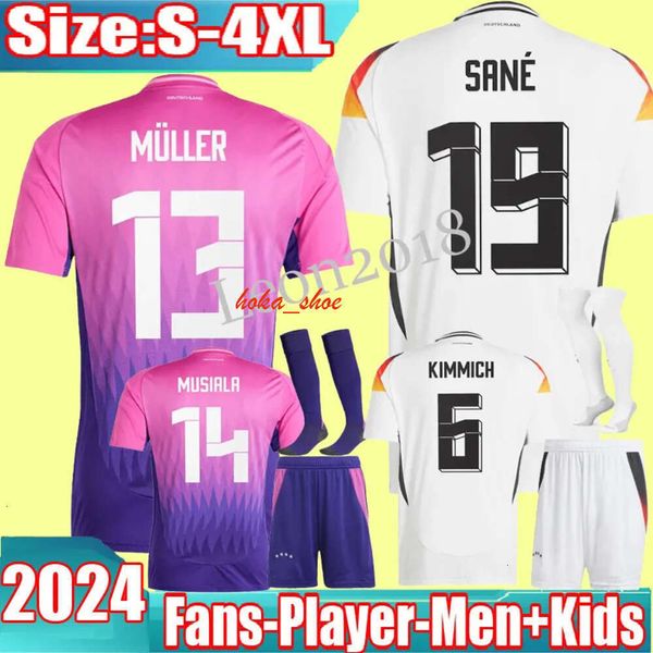 S-4XL 2024 Allemagnes KROOS Soccer Jerseys HUMMELS GNABRY WERNER DRAXLER REUS MULLER GOTZE 24 25 Uniforme de maillot de football