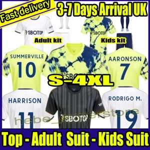 S-4XL 22 23 Summerville Bamford Soccer Jerseys Leeds Adams Uniteds Aaronson Harrison Kit 2022 2023 Llorente Sinisterra James voetbalshirt