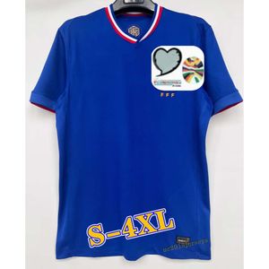 S-4XL 24 25 Euro Cup Français Accueil MBAPPE Soccer Jerseys DEMBELE COMAN SALIBA KANTE Maillot de Foot Equipe Maillots GRIEZMANN Hommes Fans Joueur Football Shirt