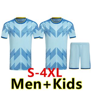 S-4XL BENEDETTO 2023 2024 Boca Juniors Soccer Jerseys Fans Player Villa Salvio Hommes Enfants Camisa de Futebol 23 24 Chemise de football TEVEZ CARLITOS MARCOS ROJO VAZQUEZ