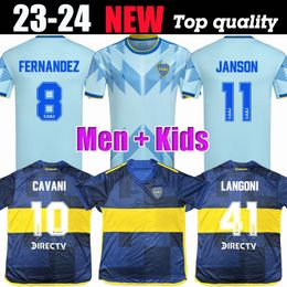 S-4XL fans jugador 2023 Boca Juniors camisetas de fútbol VILLA SALVIO Benedetto Salvio camisa de futebol 23 24 camiseta de fútbol TEVEZ CARLITOS MARCOS ROJO VAZQUEZ CAVANI