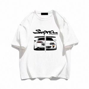 S-4xl Gratis Schip Japanse Anime Auto Print Cott Mannen T-shirts Zomer Korte Mouw Grafische Vrouwen Fi Streetwear T-shirts f7wg #