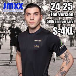 S-4XL JMXX 24-25 Lazio Soccer Jerseys 50th Anniversary Special Edition Mens Uniforms Jersey Man Football Shirt 2024 2025 Version de fan