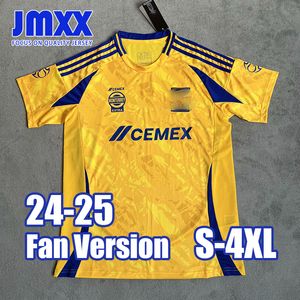 S-4XL JMXX 24-25 Tigres Uanl Soccer Jerseys Home Away Third Pre Match Special Mens Uniforms Jersey Man Football Shirt 2024 2025 Version de fan