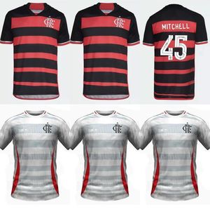 24 25 Flamengo voetbalshirts 2024 2025 PEDRO DIEGO GERSON GABI LORRAN PULGAR voetbalshirts mannen sets kids kit vrouwen camisa de futebol