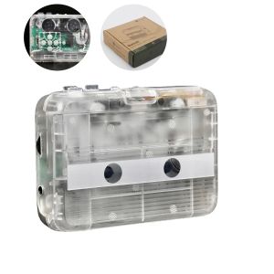S 5W 60Hz Clear Shell Cassette lecteur stéréo 3,5 mm FM Radio Bluetooth Compatible Musique Tapis audio ACCESSOIRES