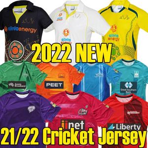 S-5XL 21 22 Cricket Jersey Shirts Rugby Jerseys Red Green White India Australië Maori 2021 2022 Uniform Zeelandse shirt Big Size Cricket Men Shirt 238a