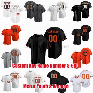 S-6XL 2023 Custom Orioles Honkbalshirts Adley Rutschman Ramon Urias Cionel Perez Cal Ripken Chris Davi Keegan Akin Bryan Baker Mike Baumann Felix Bautista