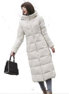 S-6XL automne hiver femmes grande taille mode coton doudoune à capuche longue Parkas vestes chaudes femme hiver manteau vêtements