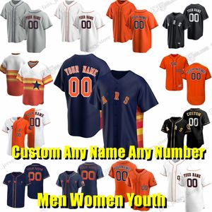 S-6XL Maillot de baseball Nolan Ryan Altuve Yordan Jose Alvarez Alex Bregman Abreu Jose Abreu Hunter Brown Yainer Diaz Matt Gage Cristian Javier David Hensley