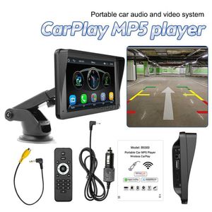 s 7 بوصة سيارة Mp5 لاعب المحمولة اللاسلكية Carplay سيارة شاشة تعمل باللمس الوسائط المتعددة بطاقة بلوتوث مشغل فيديو عالمي مضيف L230619