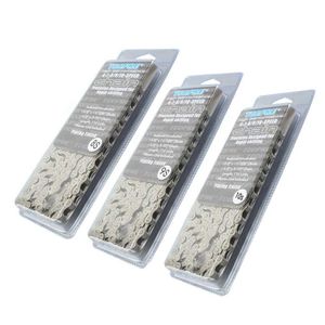 S Anti-Rust Silver Electroplated 116 Links 6-7-8/9/10 Speed ​​Mtb Mountain Road Bike Parts Bicycle Chain 0210