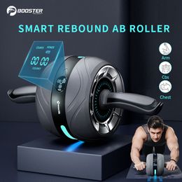 s Booster Abdominal Wheel Home Gym Roller Gymnastic Wheel Fitness Abdomen Training Équipement de sport pour AB Body Shaping 230516