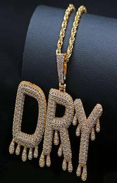 ожерелье с индивидуальным именем для мужчин и женщин, роскошный дизайнер, имена с буквами «сделай сам», подвески со льдом, модные ожерелья в стиле хип-хоп, ювелирные изделия, подарки3878722