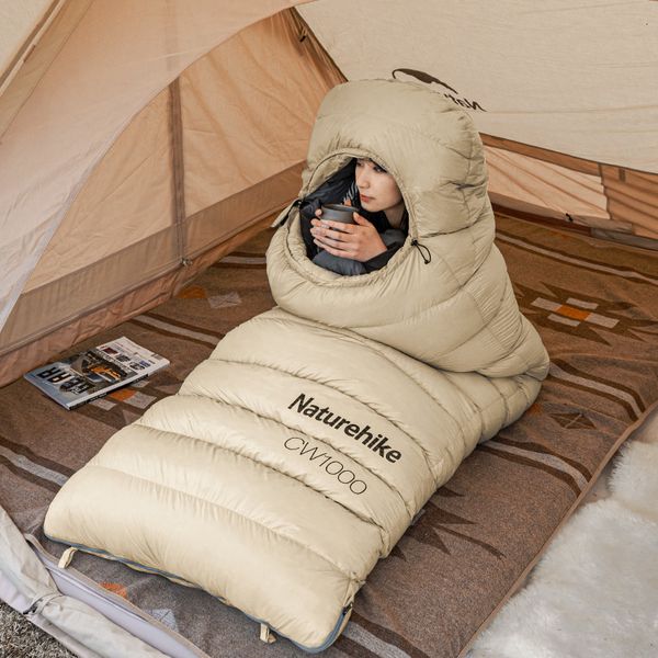 s CW 400 700 série 1000 extérieur ultra léger duvet d'oie pour le confort chaleur respirabilité camping paresseux sac 230615