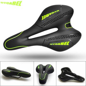 S Cycabel Nieuwe MTB Mountain Road Bike Seat PU Leer gel gevuld fietsenkussen comfortabel schokbestendig fietszadel 0130