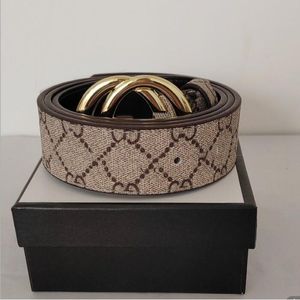 S Designers for Men Brands Belt Fashion Taillband Persoonlijkheid Kwaliteit Metalen koplaag Cowhide Mens Belts and Box Exquisite Gifts