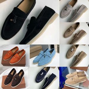 Ontwerpers jeugd Casual Schoen Charmes Walk Mocassins voor Dames Reizen Pianas Loafer Zwart Wit Enkel Run Schoenen Trainer Warm Kantoor Carrière Wandeling lage vrijetijdsschoen