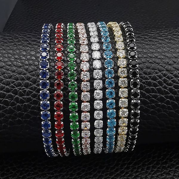 S diseñadores Tennis Women Charm Bracelet Trend Fashion con Bracelets de Diamantes Boutique Joyería de regalo 19cm
