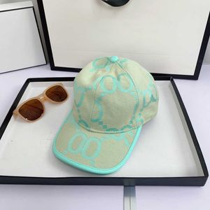 S Desingers Casquette de Baseball Jumbo G Chapeaux et Casquettes pour Hommes Femmes Manempty Broderie Chapeaux de Soleil Mode Loisirs Design Chapeau Ajusté Vert Rose