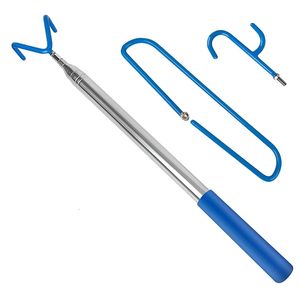 S Disc Golf Retriever Pole met 3 Hooks Telescoping Accessories Tool Uitbreidbare Grabber 14ft naar 16ft 230524