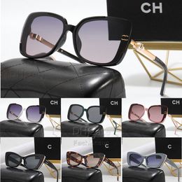 Diseñador clásico de moda para hombres y mujeres Gafas de sol Polarizadas Piloto Gafas de sol de gran tamaño para mujer UV400 Gafas Lente de PC Marco completo Polaroid Channel 775 S