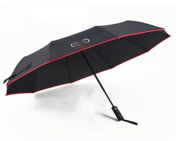 S pour A3 A4 A5 A6 A7 A8 Q3 Q5 Q7 Q8 résistant au vent entièrement automatique pluie cadeau Parasol voyage voiture parapluie 09286827340