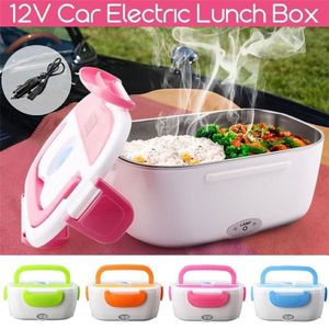 S fiambreras con calefacción, calentador eléctrico portátil, fiambrera con enchufe para coche, contenedor de almacenamiento de alimentos Bento, contenedor de comida más caliente Ben T272D