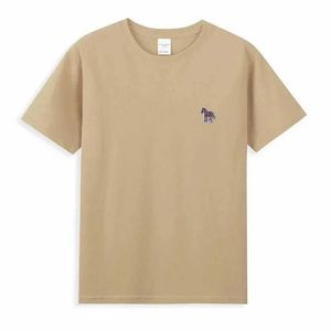 S Ventes chaudes T-shirt Coton Men / Femmes Summer Luxury Marque Broiderie Corée STYLE CORPRE COUPE CHAMPS RORD CAS CASSIQUE J240506