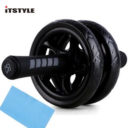 s ITSTYLE Rodillo de rueda abdominal sin ruido con colchoneta Gimnasio Ejercicio Equipo de fitness 230516