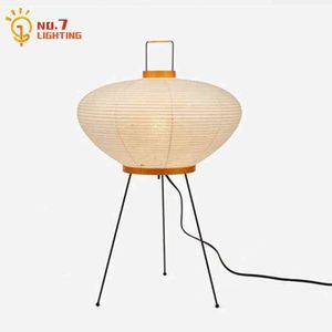 S Japanse minimalistische Akari Noguchi Yong -vloer E27 rijstpapier LED Hoek Standing Lamp Home Decor Living/Model Room Bar 0919