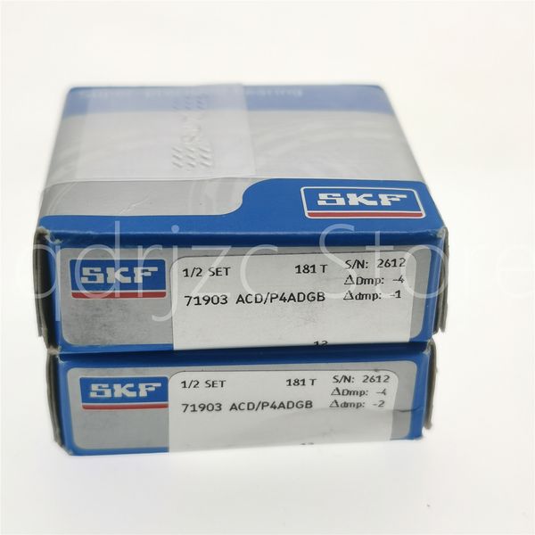 S-K-F precisión universal con rodamiento de bolas de contacto diagonal 71903ACD/P4ADGB = 2X B71903-E-T-P4S-UL