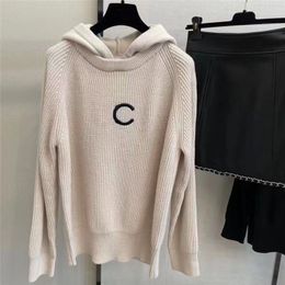 S-L suéteres para mujer diseñador sudadera con capucha suéter suéter de las mujeres prendas de punto bordadas ocasionales prendas de vestir exteriores de moda ropa de mujer de manga larga ww