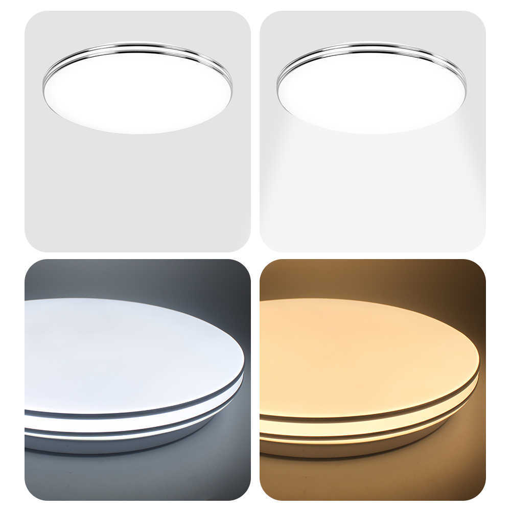 s LED Lustre pour Chambre Panneau Montage En Surface Décoration Lumière Plafonnier Cuisine 0209