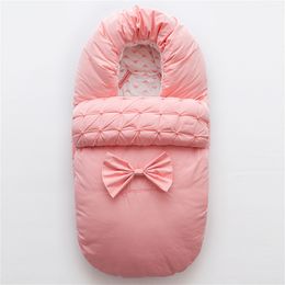 S Lovely Pink Baby Coconut Envelop Geschikt voor geboren S Dekens Strollers geboren S 0-12M 230407