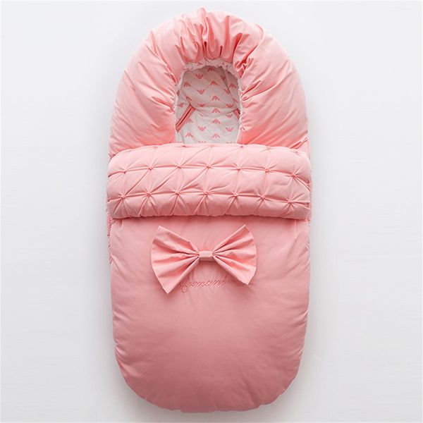 s Precioso sobre rosa de coco para bebé, adecuado para mantas y cochecitos de bebé nacidos 0-12M 230407