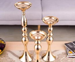 S M L Mermaid Candle Holders Exquisite Wedding Props Road Guide Silver Gold Metal Candlestick European Meuble for Home