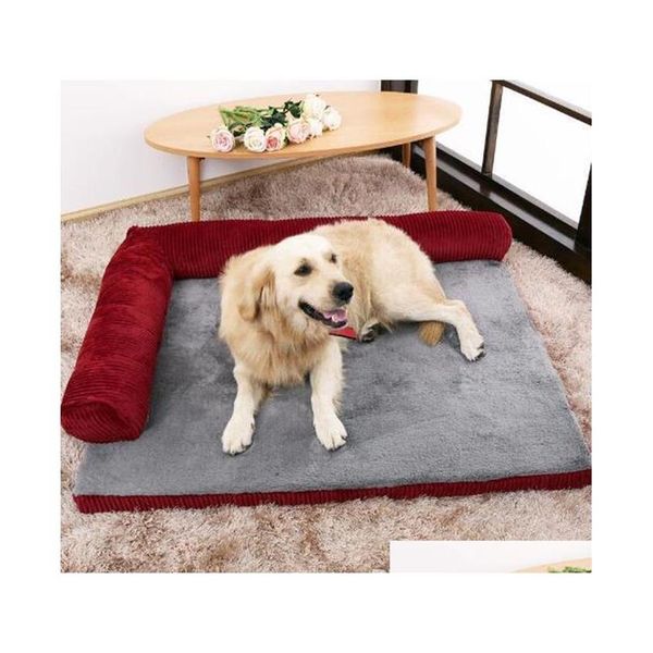 S M L Xl Taille De Luxe Grand Chien Lit Canapé Chien Chat Coussin Pour Grands Chiens Lavable Nid Chat Teddy Chiot Tapis Chenil Carré Oreiller Pe258u