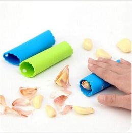 Éplucheur d'ail magique en Silicone, outil de cuisine facile, couleur goutte aléatoire GB721280G