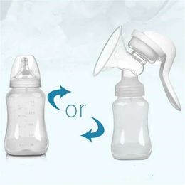 S Handmatige borst krachtige fopspeen voor het zuigen en voeren van flessen Zuighandtype Babyflespomp 240424