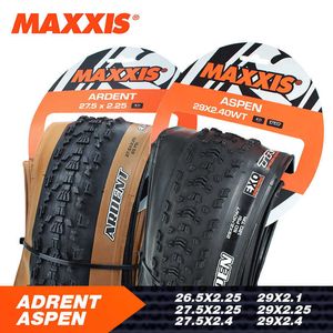 S Maxxis 26 Tubeless Mountain Bike 26*2.25 27.5*2.25 27.5*2.4 29*2.25/2.4 Aardt/Aspen Ultralight MTB TR Bicycle Tyre 0213