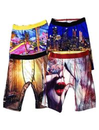 s Men Boxers Swimwear broek Verlengde anti-wear printen ondergoed Stijlen Beach Shorts Swim Trunks Sport Hip Hop Knickers Quick Dry3430063