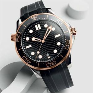 S Mens Watches for Men Professional Sea Diver Watch Automatische beweging 42 mm keramische bezel master waterdichte horloges308r