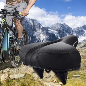 S Mountain Soft Éponge épaissie Siège d'absorption des chocs confortable Selle de vélo électrique Accessoires de vélo 0130