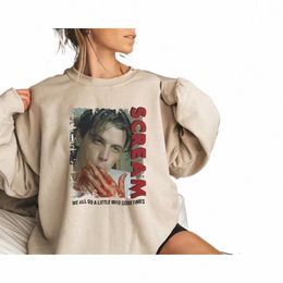 S Película Sudadera Billy Loomis Camisa Todos vamos un poco loco S 90s Película de terror Camisa Halen Hombres Mujeres Tallas grandes q5Ei #