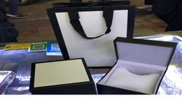 S NIEUW ORIGINELE WHITE WIT GI MOUDER MERK Hoogwaardige Watch Box Luxury Watch Boxes Casual Jewelry Box Dark Brown Gift Boxs8382580