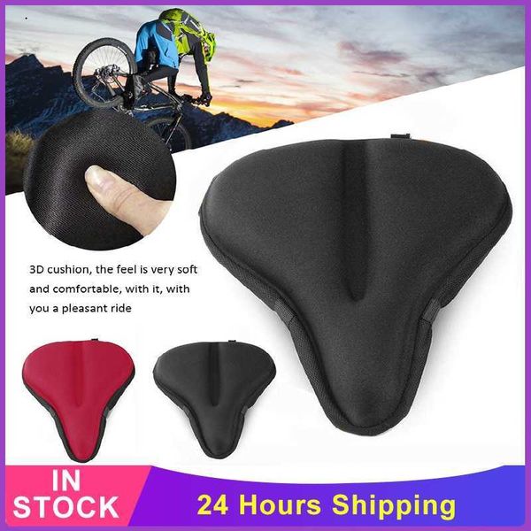 s nouvelle mise à niveau vélo GEL doux vtt vélo de route confortable 3d Silicone siège housse de coussin cyclisme selle rembourré 0131