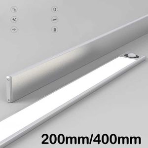 s Night Led Under Motion Sensor Closet Cabinet Kitchen Lighting Magnetic night light HKD230628