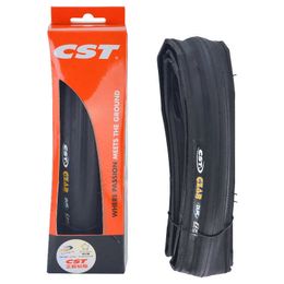 S Pro 700x25c Road Bicycle 25-622 60TPI 700C Bike Tyre Dual Double Rubber 248G/PC CST Czar 120psi Cycling Vouwband 0213