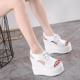 S Sandalen mode High Heeled Women Summer Rome Style Open Teen Platform schoenen Ankle Riem rubber dames kantoor schoenen sandaal fahion schoen ladie